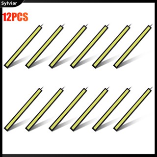 [sylviar] แถบไฟ Led Cob 12v 17 ซม. 12 ชิ้น