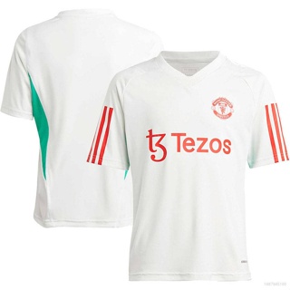 Yp2 2023-2024 เสื้อยืดลําลอง แขนสั้น คอกลม พิมพ์ลาย United Home Away Jersey พลัสไซซ์ PY2