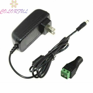 【COLORFUL】Ower Supply Adapter 120CM DC 12V Durable Practical US Plug 1 Pcs Adapter