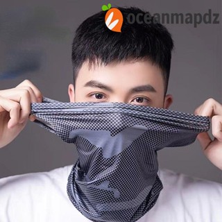 OCEANMAPDZ หน้ากากผ้าเรยอน ป้องกันแดด ป้องกันลม แบบเต็มหน้า เหมาะกับฤดูร้อน สําหรับผู้หญิง