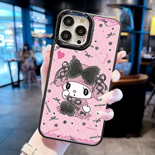 เคสโทรศัพท์มือถือแบบแข็ง กันกระแทก ลายการ์ตูนเด็กผู้หญิงตัวเล็ก สีชมพู สําหรับ Iphone 14 13 12 11 Pro MAX i6s i7 i8 7 6S plus X Xs MAX XR se2