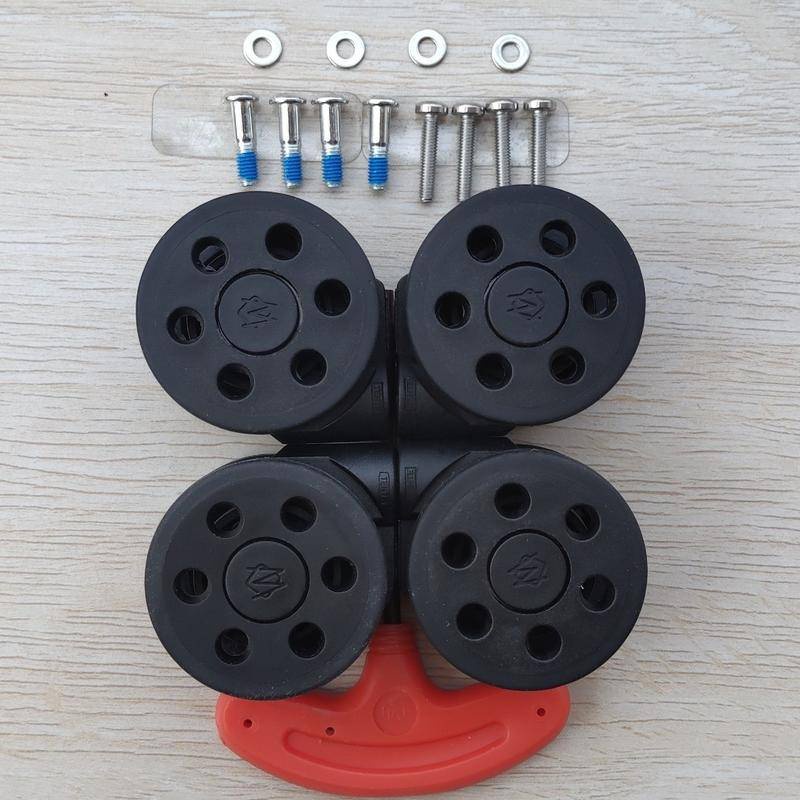 Rimowa ล้อ rimowwa ล้อ rimowwa ล้อกระเป๋าเดินทาง rimowwa แชสซีอุปกรณ์เสริม rimowwa Universal Universal ล้อทนต่อการสึกหรอ Mute - รูปที่ 5