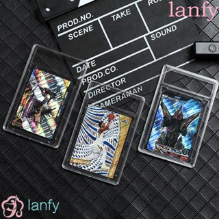 LANFY การ์ดเกมอะคริลิค พลาสติก ขนาด 90x65 มม. ของเล่นสําหรับเด็ก