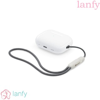 LANFY สายคล้องหูฟังบลูทูธไร้สาย Tpu แบบพลาสติก ป้องกันการหล่น