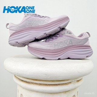 Ho ka One One Bondi8 Hoka รองเท้ากีฬา รองเท้าวิ่ง ทนทาน สีสันสดใส สไตล์นักธุรกิจ สําหรับผู้หญิง