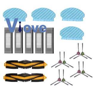 อะไหล่แปรงหลัก แปรงด้านข้าง ไส้กรอง และไส้กรอง สําหรับเครื่องดูดฝุ่น Ecovacs Deebot OZMO 920 950 T5
