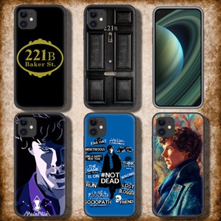 เคสโทรศัพท์ TPU แบบนิ่ม ลาย C182 Sherlock Holmes สําหรับ iPhone SE 2020 12 Mini 13 Pro Max