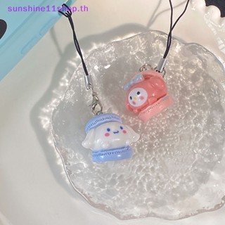 SANRIO Sunshop พวงกุญแจ จี้การ์ตูนอนิเมะ My Melody Cinnamoroll น่ารัก สําหรับห้อยกระเป๋า