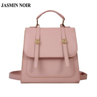 Jasmin NOIR กระเป๋าถือ กระเป๋าสะพายไหล่ หนัง PU ทรงโท้ท ขนาดใหญ่ สําหรับสตรี