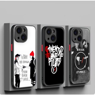 เคสโทรศัพท์มือถือแบบนิ่ม ลายนักบินยี่สิบคน C267 สําหรับ iPhone 12 13 Plus 14 Pro Max