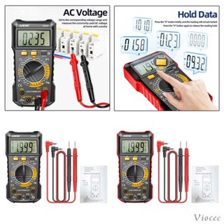 [Viocee] เครื่องมัลติมิเตอร์ดิจิทัล DC ความแม่นยําสูง แบบพกพา