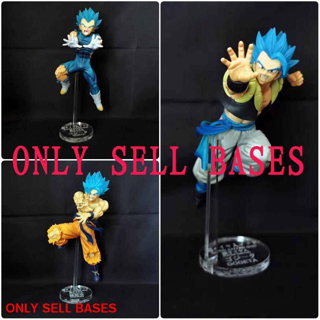 โมเดลแพลตฟอร์มอะคริลิคใส รูป Dragon Ball Super Showdown Goku Vegeta Gogeta