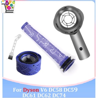 อะไหล่ฝาครอบมอเตอร์เครื่องดูดฝุ่น ด้านหลัง แบบเปลี่ยน สําหรับ Dyson V6 DC58 DC59 DC61 DC62 DC74