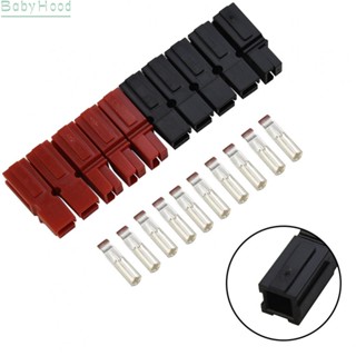 【Big Discounts】Plug 30 Amp 30A 5 Pair 600V Accessories Red And Black Shell Spare Parts#BBHOOD