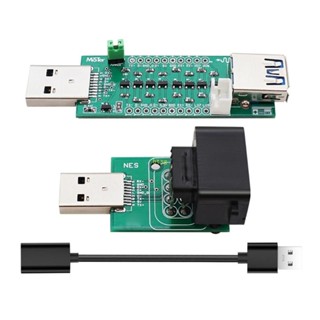 Btsg อะแดปเตอร์ควบคุม USB3 0 SNAC SNES สําหรับบอร์ด DE10-Nano MiSTerFPGA Mister IO พร้อม USB3 0 C 30 ซม.