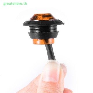 Greatshore ไฟหรี่ข้าง Led 3 ดวง สีเหลืองอําพัน 12V 3/4 นิ้ว 1 ชิ้น