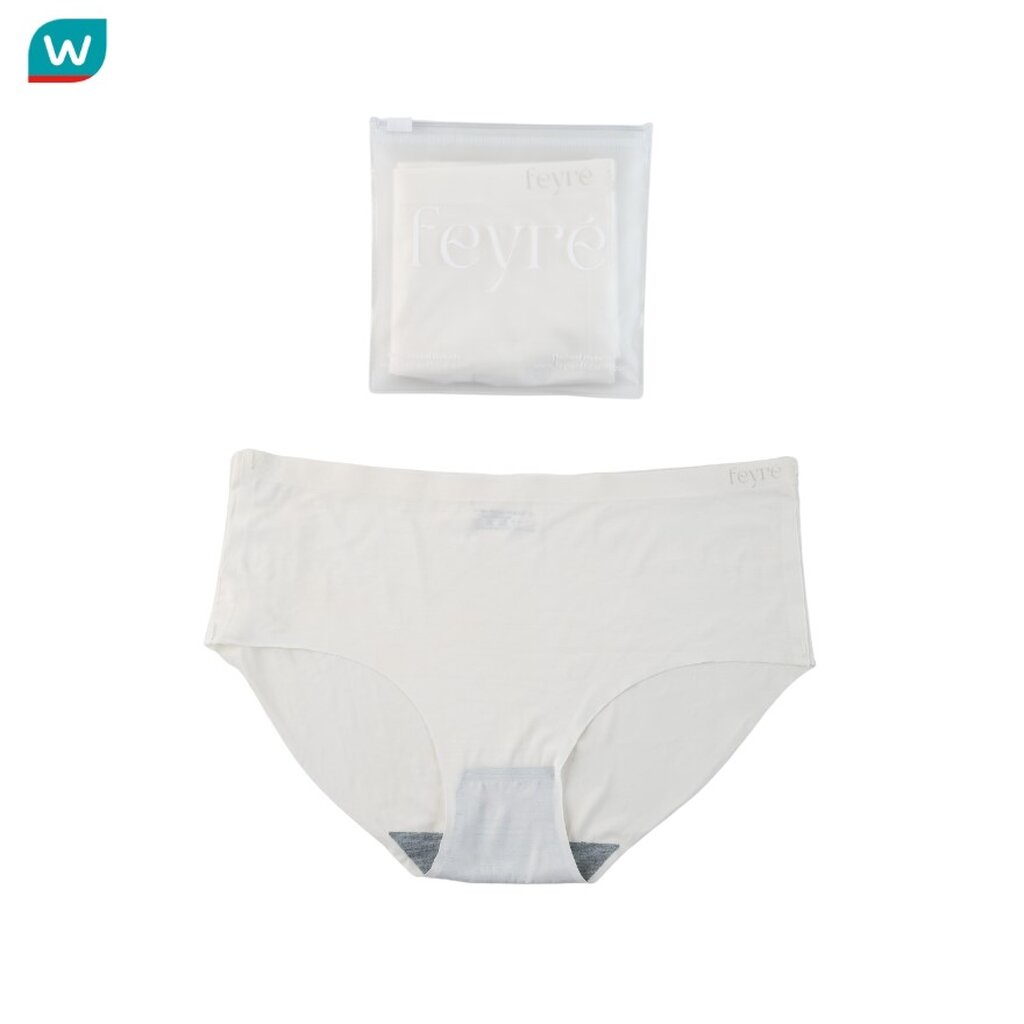 Feyre เฟียเร่ กางเกงในไร้ขอบ สีขาว ไซส์ M