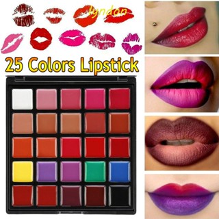 LYNDON พาเลทลิปสติก สีม่วง ติดทนนาน 25 สี