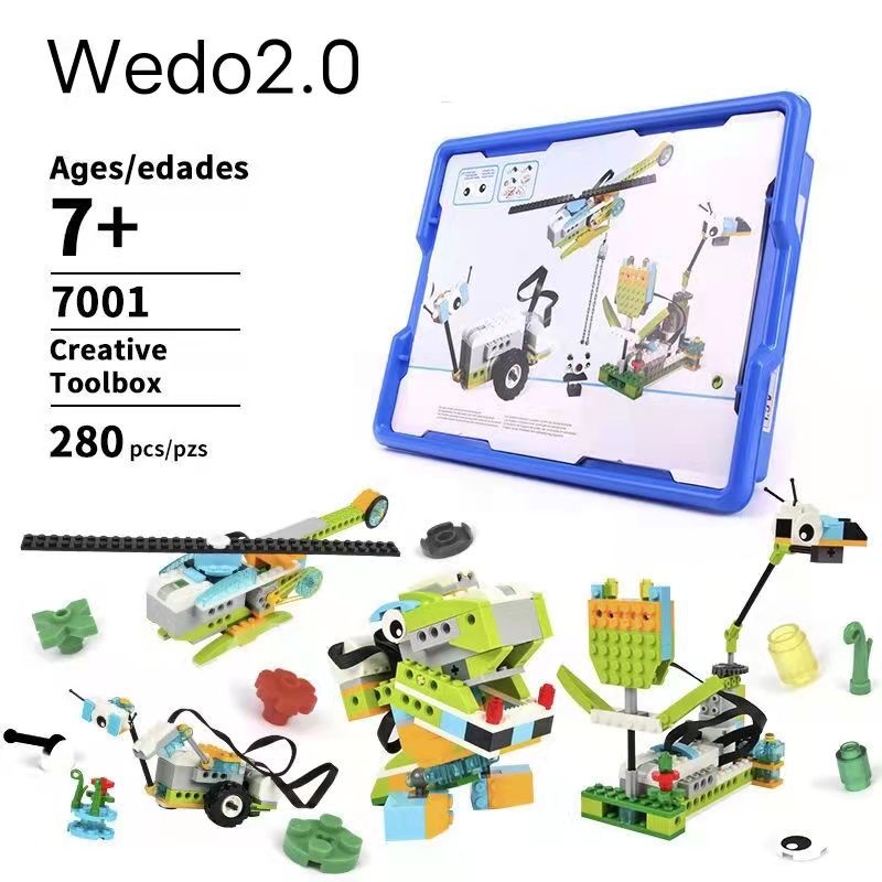 Wedo2.0 บล็อคตัวต่อหุ่นยนต์โปรแกรม 45300 เพื่อการศึกษา สําหรับเด็ก