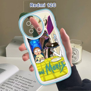 เคสโทรศัพท์มือถือแบบนิ่ม กันกระแทก กันรอยกล้อง ลาย Rick and Modi แฟชั่น สําหรับ Redmi 12C 11A K30 K20 Mi 9T Pro