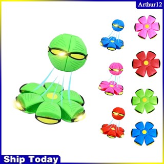 Arthur Flying Saucer Ball Magic Deformation UFO พร้อมไฟ Led ของเล่นคลายเครียด สําหรับเด็ก