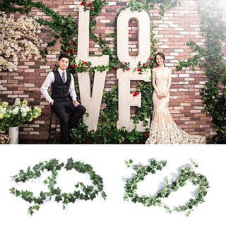 195cm Simulated Ivy Reusable Flexible DIY Wall Hanging Party Decor Home Garden Silk Cloth Greenery Artificial Vine