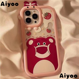 /iPhone11 เคสโทรศัพท์มือถือคู่รัก แบบใส ลายการ์ตูนหมีพูห์ สําหรับ Apple promax 13xsmax14XR12 YQHA