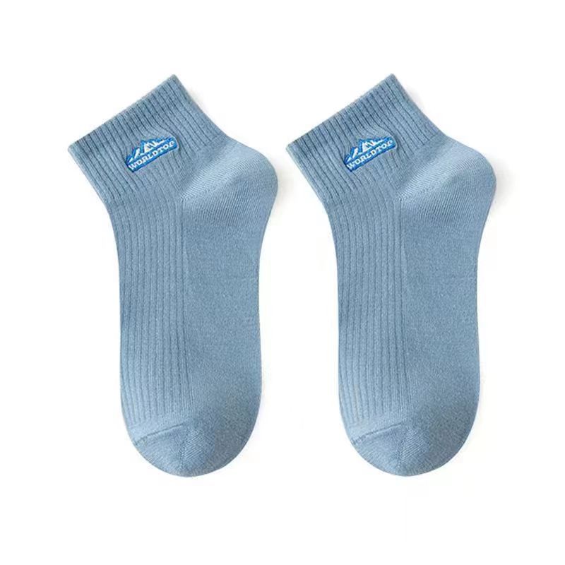 ถุงเท้ากีฬาลําลอง ดูดซับเหงื่อ ระบายอากาศได้ดี พิมพ์ลายตัวอักษร คุณภาพสูง แฟชั่นฤดูร้อน สําหรับผู้ชาย - รูปที่ 6