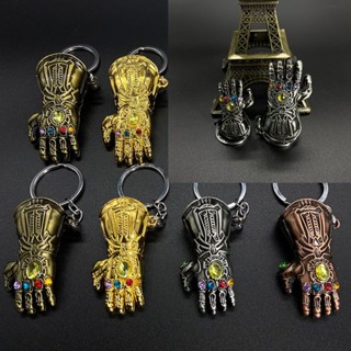 พวงกุญแจ จี้รูปถุงมือ Avengers Infinity Wars Thanos เหมาะกับของขวัญ ของเล่นสําหรับเด็ก