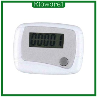 [Kloware1] เครื่องนับก้าวเดิน นับก้าวเดิน อิเล็กทรอนิกส์ แบบคลิปหนีบเข็มขัด สําหรับออกกําลังกาย เดิน กลางแจ้ง ผู้หญิง ผู้ชาย