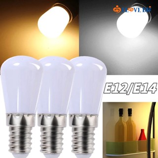 หลอดไฟ LED E12 E14 ขนาดเล็ก แบบพกพา ที่ทนทาน คุณภาพสูง สําหรับตู้เย็น จักรเย็บผ้า