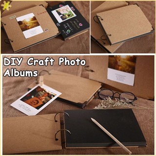 [LBE] Retro Photo Albums Creative Anniversary Photoalbums Scrapbook Albums Diy Handmade Photo Album Gift for Wedding Birthday