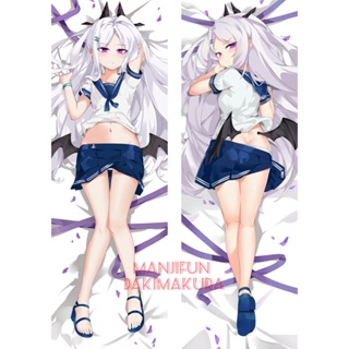 ปลอกหมอนอิง ลายอนิเมะ Dakimakura ขนาด 50x150 ซม. สีฟ้า 1217982