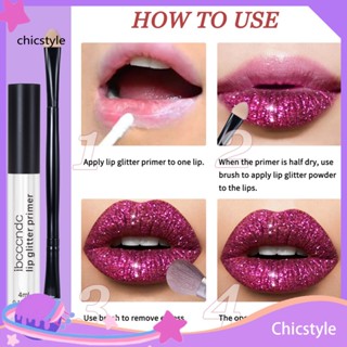 Chicstyle ลิปสติก ลิปกลอส เนื้อลิขวิด กลิตเตอร์ น้ําหนักเบา DIY 1 ชุด
