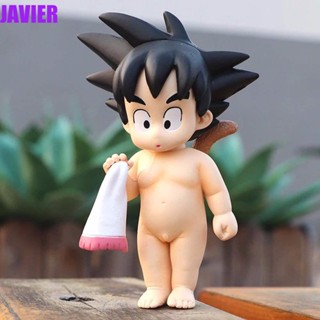 JAVIER ของเล่นฟิกเกอร์ รูปปั้นอนิเมะ Dragon Ball Monkey King PVC ขนาดเล็ก สไตล์ญี่ปุ่น