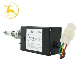 Xhq-pt โซลินอยด์หยุดเครื่องยนต์ แบบดึงปิด (เปิดปกติ 12V)