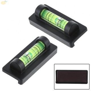 【VARSTR】Bubble Level 2pcs 40*17*12mm Black Fast Magnetic Base Brand New Art Frames