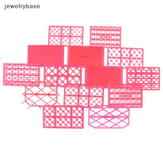 [jewelrybase] แม่พิมพ์ตัดน้ําตาลไอซิ่ง คุกกี้ ช็อคโกแลต เค้ก ลายนูน สไตล์บูติก