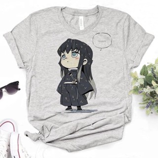 เสื้อยืด พิมพ์ลายมังงะ Tokito ตลก สําหรับผู้หญิง