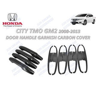 ฝาครอบมือจับประตูคาร์บอน สําหรับ Honda City 2008-2013 TMO GM2 GM3