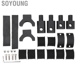 Soyoung Light Bar Mount Kit  Roll Clamp 360 Degrees Rotation 30mm for ATV UTV