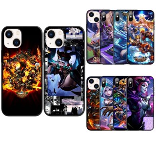 Xx48 เคสโทรศัพท์มือถือ ซิลิโคนนุ่ม ลายโลโก้ Mobile Legends สําหรับ iPhone 8 8+ 7 7+ 6S 6 6+ Plus 5 5S