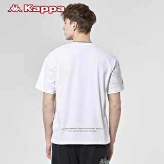 เสื้อยืดแขนสั้นลําลอง คอกลม พิมพ์ลาย Kappa KAPA Artist Joint สไตล์สปอร์ต สําหรับผู้ชาย