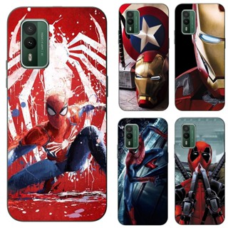 เคสโทรศัพท์ซิลิโคน TPU แบบนิ่ม ลายซุปเปอร์ฮีโร่ Marvel สําหรับ Nokia XR21