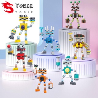 Tobie ชุดบล็อกตัวต่อหุ่นยนต์ Wubbox My Singing Chorus My Singing ของเล่นพลาสติก สําหรับเด็ก ผู้ปกครอง และเด็กวัยหัดเดิน