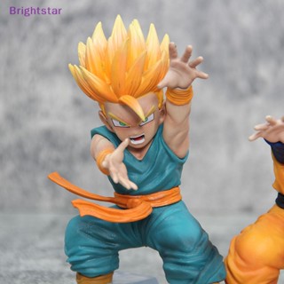 Brightstar โมเดลฟิกเกอร์ PVC อนิเมะ Dragon Ball Z Kamehameha Son Gohan Trunks ขนาด 15 ซม.