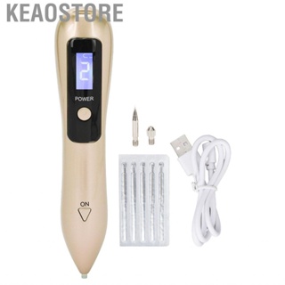 Keaostore Household Electric Mole Pen Microcomputer Control 9 Gears Removing Rechargeable Safety for Beauty Salon