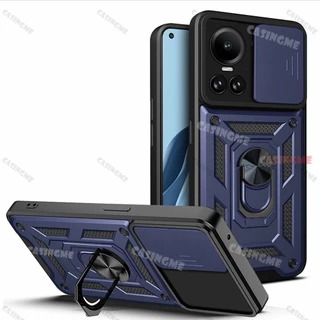 เคสโทรศัพท์มือถือ กันกระแทก ป้องกันกล้อง พร้อมแหวนแม่เหล็ก สําหรับ Oppo Reno10 5G 10Pro 2023 Reno 10 Pro Reno10Pro + 5G