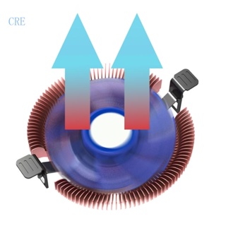 Cre พัดลมระบายความร้อน CPU E86 PWM แรงดันสูง เสียงรบกวนต่ํา 28 มม.