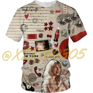 พร้อมส่ง เสื้อยืด พิมพ์ลาย Taylor Swift Fans 18 2023